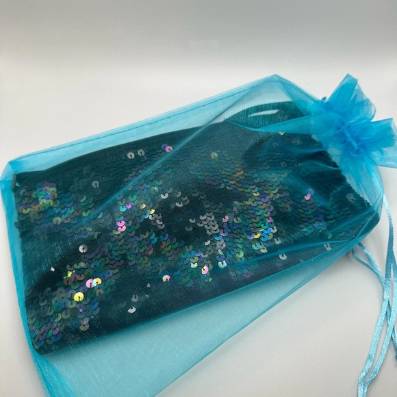 SPRIT Black Sequins Shoulder Handbag Vintage - Picture 5 of 7